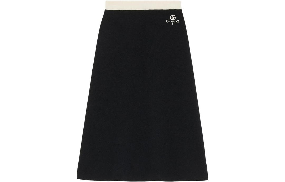 Gucci Gucci Casual Long Skirts Women's Black