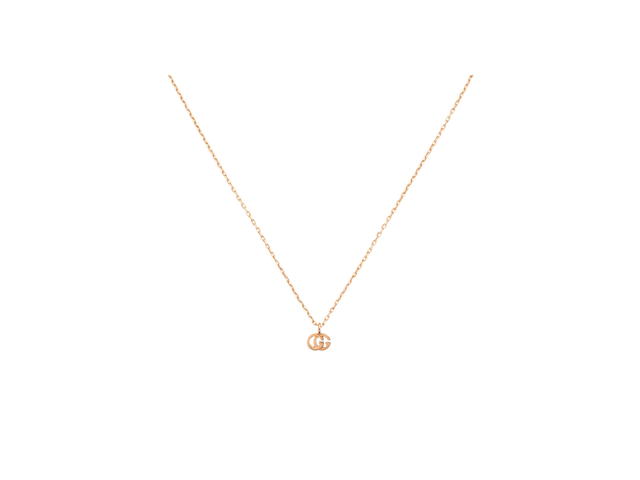 Gucci Gucci GG Running 18k Necklace Rose Gold - view 1