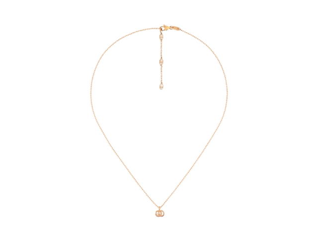 Gucci Gucci GG Running 18k Necklace Rose Gold - view 4