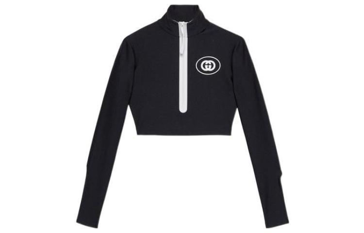 Gucci Gucci Logo print Long sleeved Top