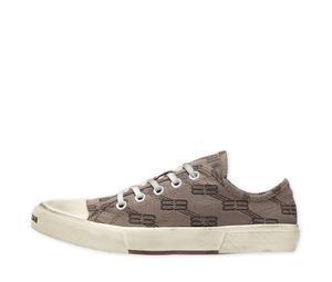 Buy Balenciaga Paris Low Top Sneakers 'Tan Bb Monogram Cotton And White Rubber' Women's at Sasom – Authentic and Ready to Ship