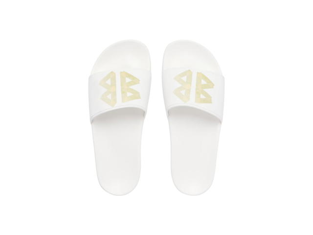 Balenciaga Balenciaga Pool Slide Sandal White Yellow - view 3