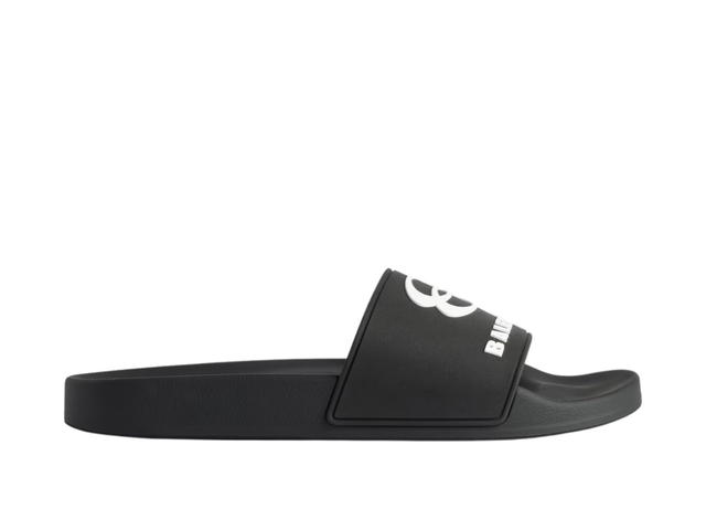 Balenciaga Balenciaga Pool Slide Sandal Black White - view 1