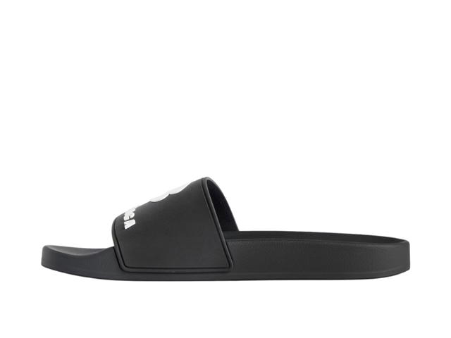 Balenciaga Balenciaga Pool Slide Sandal Black White - view 2