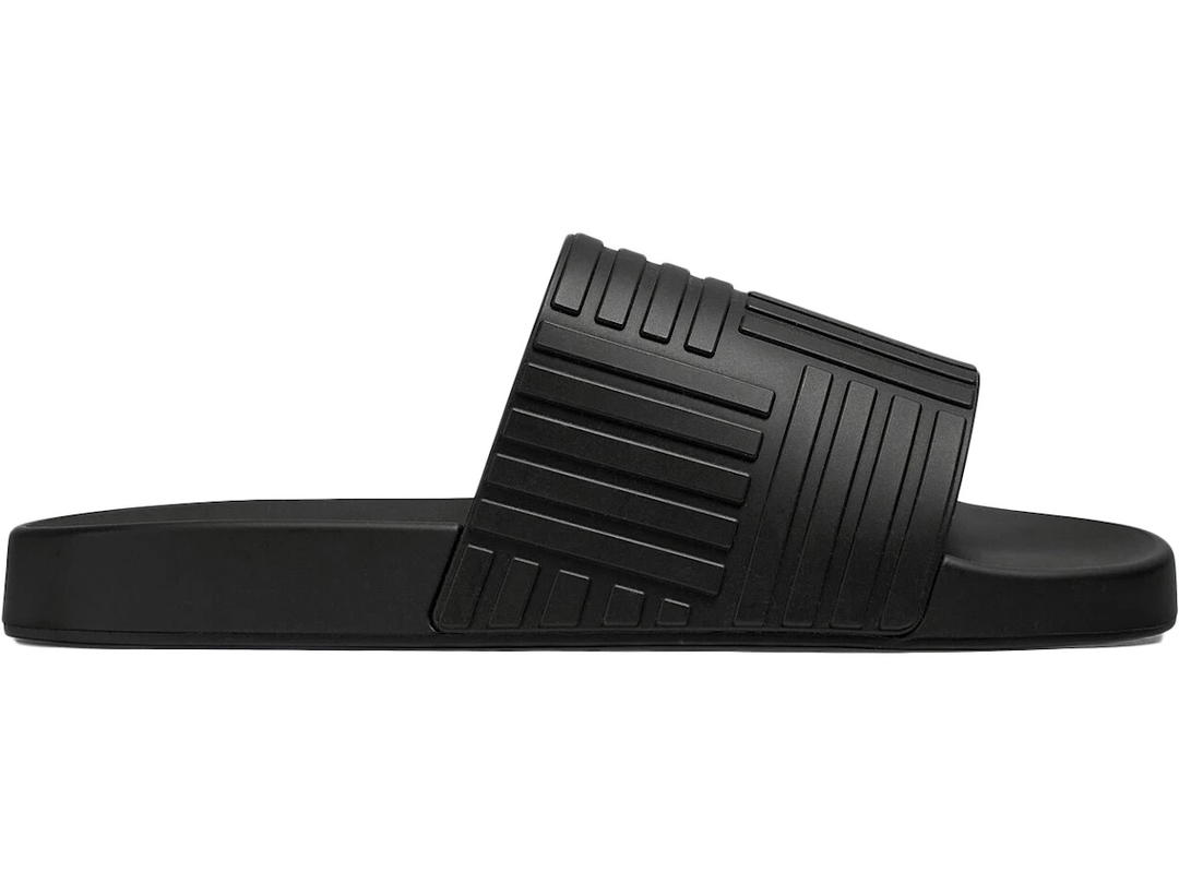 Bottega Veneta Bottega Veneta Rubber Slides Black