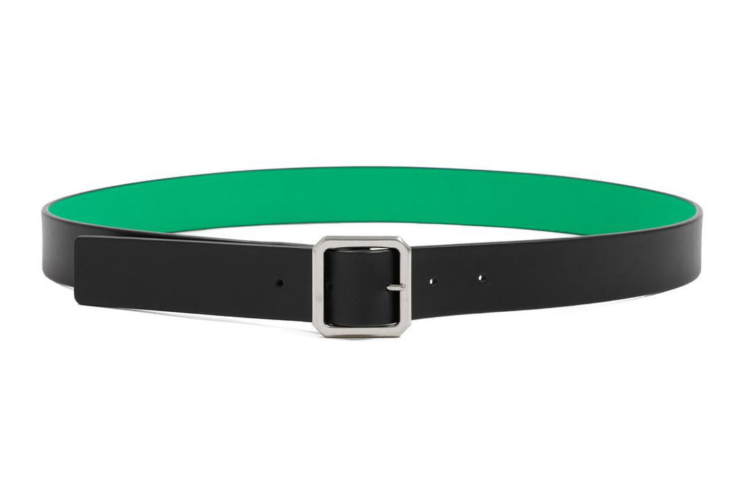 Bottega Veneta Bottega Veneta Leather Belts Unisex Black Width 3cm