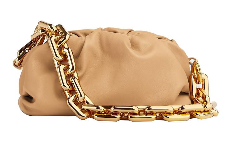 Bottega Veneta Bottega Veneta Calfskin Shoulder Bags Handbags Clutches Regular Women's Almond
