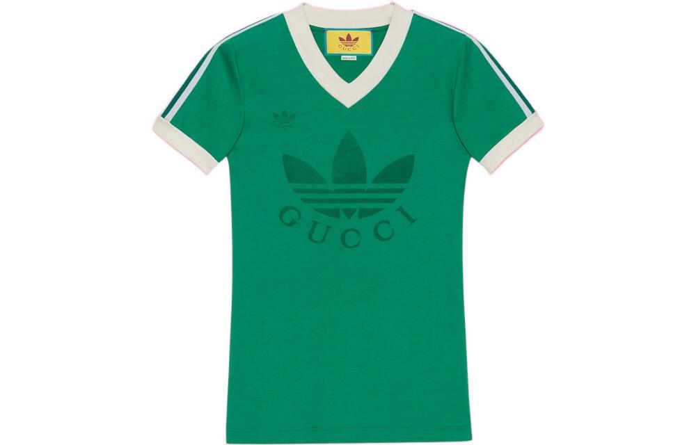 Gucci Gucci x adidas Originals T Shirt Unisex Green