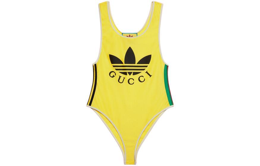 Gucci Gucci X adidas Swimsuit Yellow