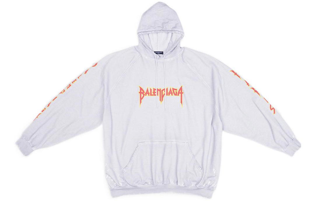 Balenciaga Balenciaga Women's Metal Vintage Oversized Hoodie