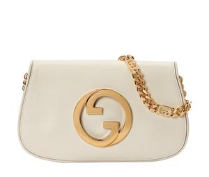 Buy Gucci Blondie Leather Chain Shoulder Bag Shoulder Bag Crossbody Bag Women's White at Sasom – Authentic and Ready to Ship