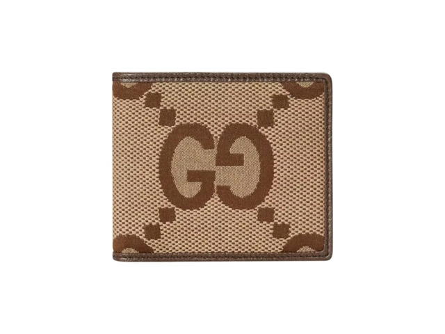 Gucci Gucci Jumbo GG Wallet Camel Ebony - view 1