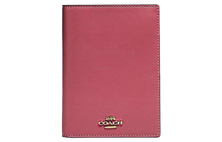 Coach Coach Passport Case Passport Holders Pink