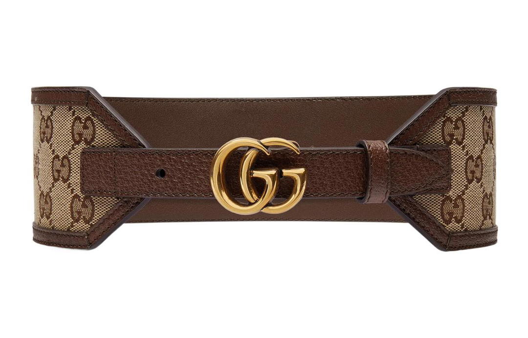 Gucci Gucci Gg Marmont Wide 68MM Belt Gg Supreme