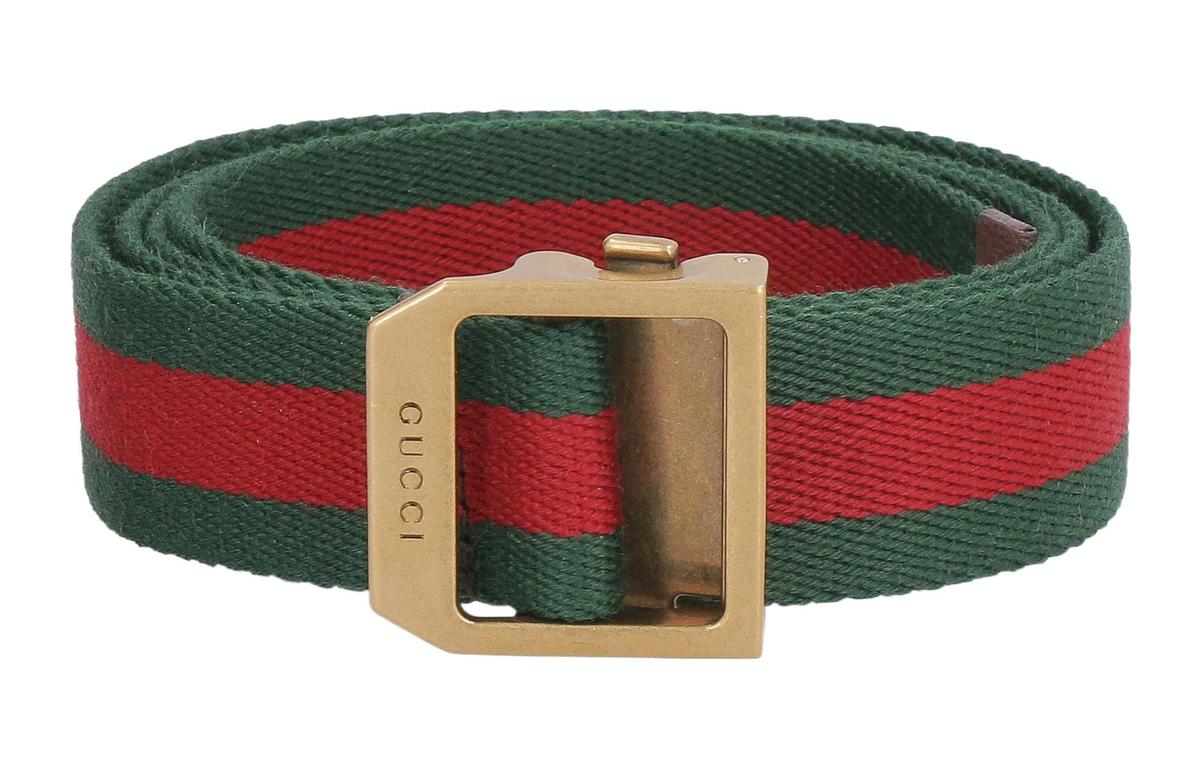 Gucci Gucci Fabric Belt Unisex Width 3cm