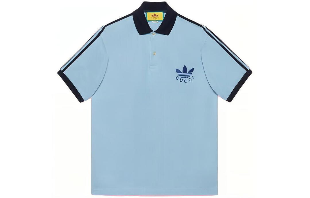 Gucci Gucci X adidas Piquet Polo Shirt