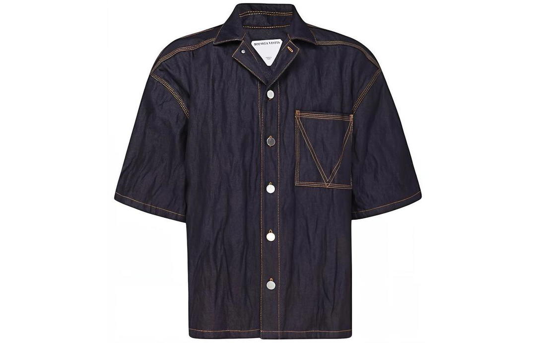 Bottega Veneta Bottega Veneta SS22 Shirt Men's Blue