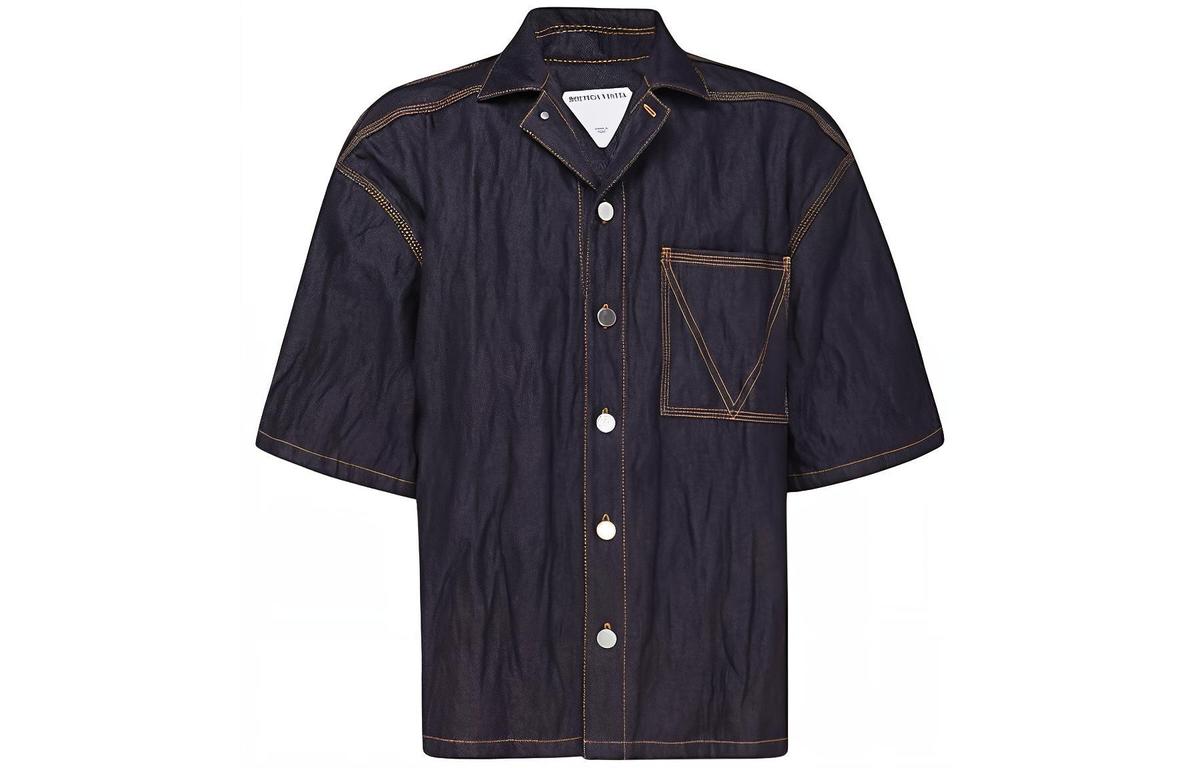 Bottega Veneta Bottega Veneta SS22 Shirt Men's Blue
