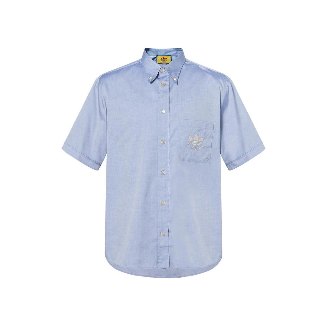 Gucci Gucci X adidas Oxford Cotton Shirt