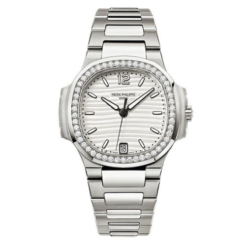 Patek Philippe Patek Philippe Nautilus 7018 'Silvery White' Stainless Steel / White