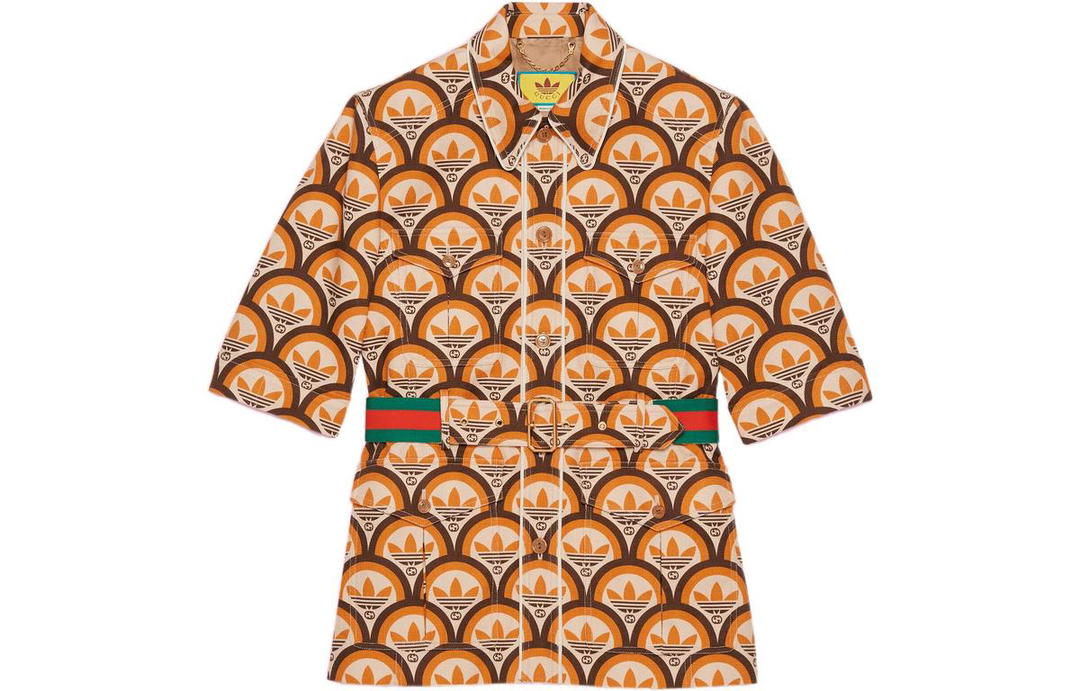Gucci Gucci X adidas Interlocking G And Trefoil Jacket