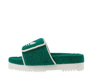 Buy Gucci adidas X Gucci Gg Platform Sandal 'Green Cotton Sponge' at Sasom – Authentic and Ready to Ship