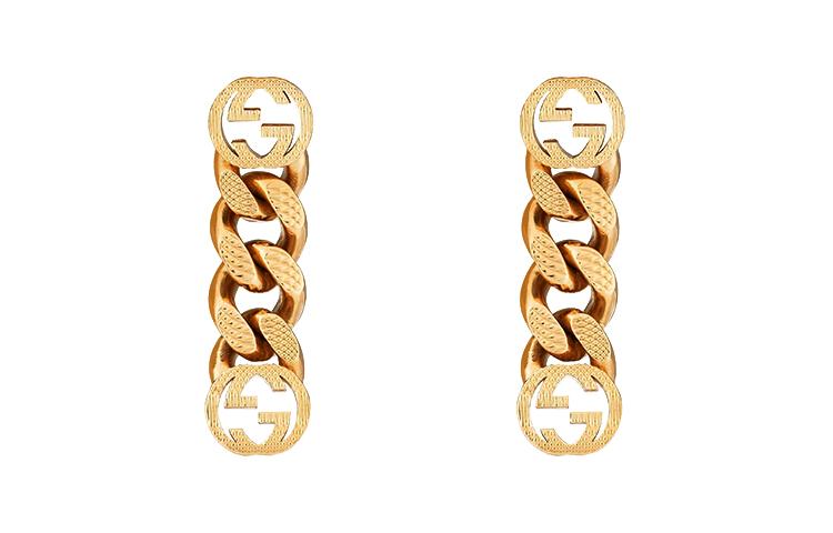 Gucci Gucci Earrings With Interlocking G