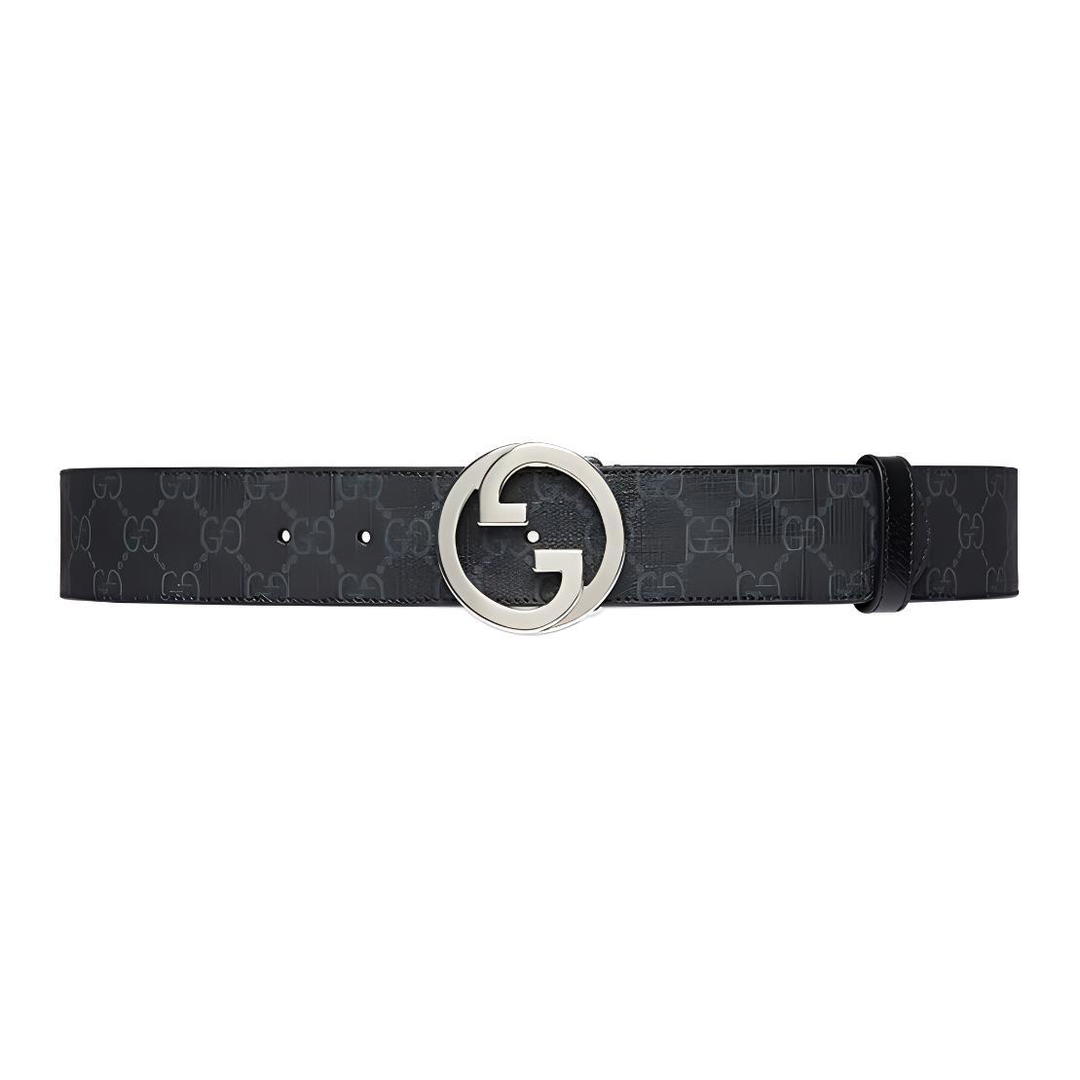 Gucci Gucci Gg Supreme Buckled Belt