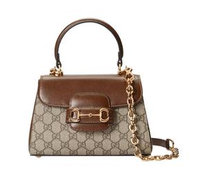 Buy Gucci Horsebit 1955 Canvas With Leather Shoulder Bag Crossbody Bag Handbags Mini Women's Brown/Ebony at Sasom – Authentic and Ready to Ship