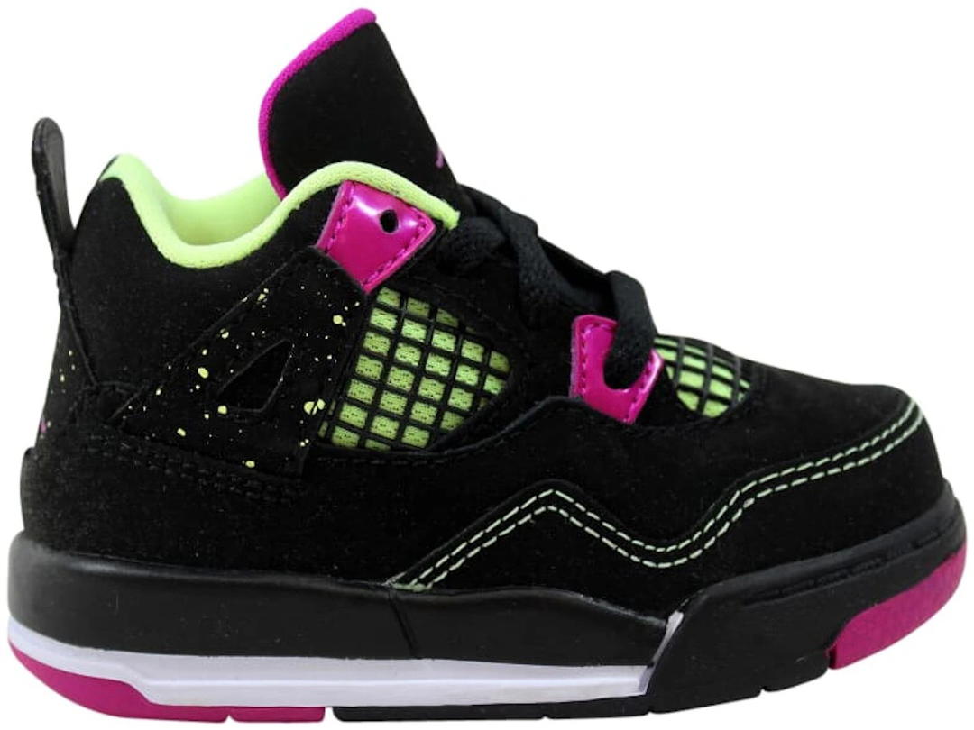 Jordan Jordan 4 Retro Fuchsia Lime Black (TD)