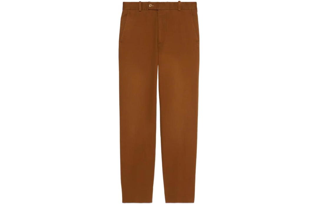 Gucci Gucci Drill Trousers