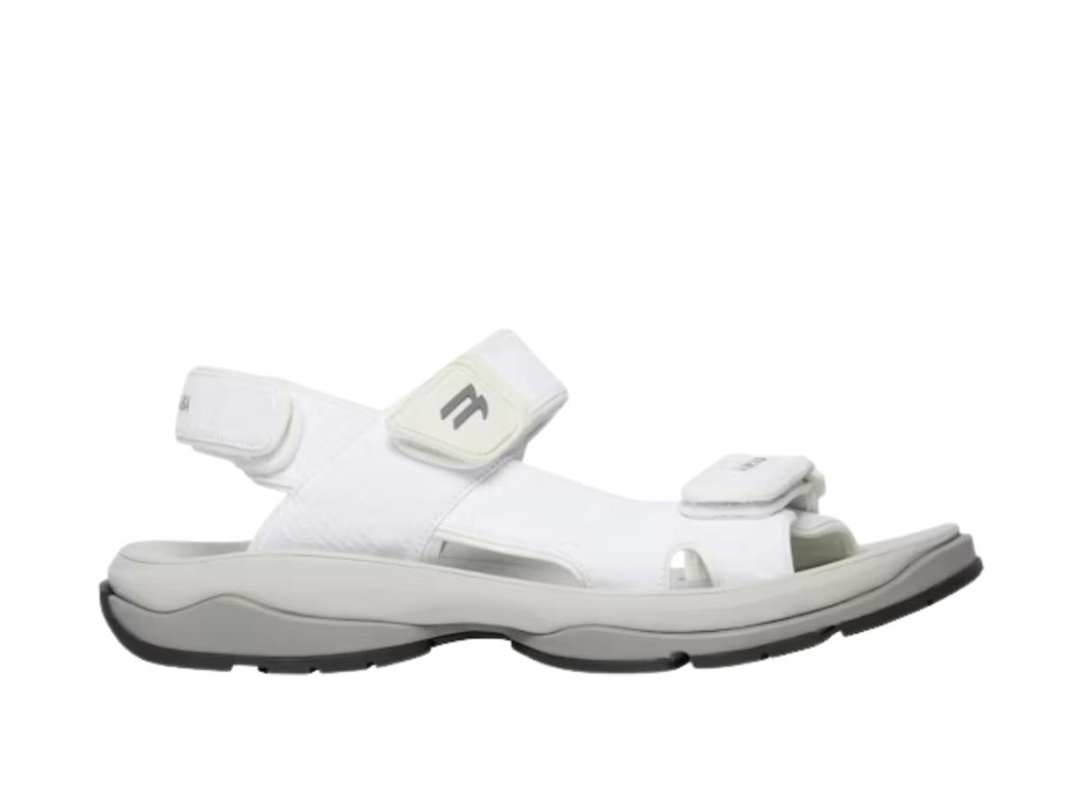 Balenciaga Balenciaga Tourist Sandal White Grey Black