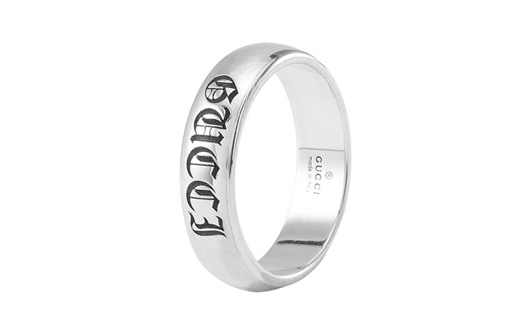 Gucci Gucci 925 Sterling Silver Rings Unisex Silver