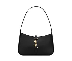 Buy SAINT LAURENT Le 5 A 7 Mini Hobo Bag In Smooth Leather Noir at Sasom – Authentic and Ready to Ship