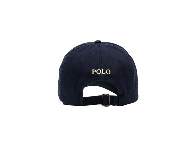 Polo Ralph Lauren Polo Ralph Lauren The Iconic Cotton Chino Ball Navy Logo Cream - view 2