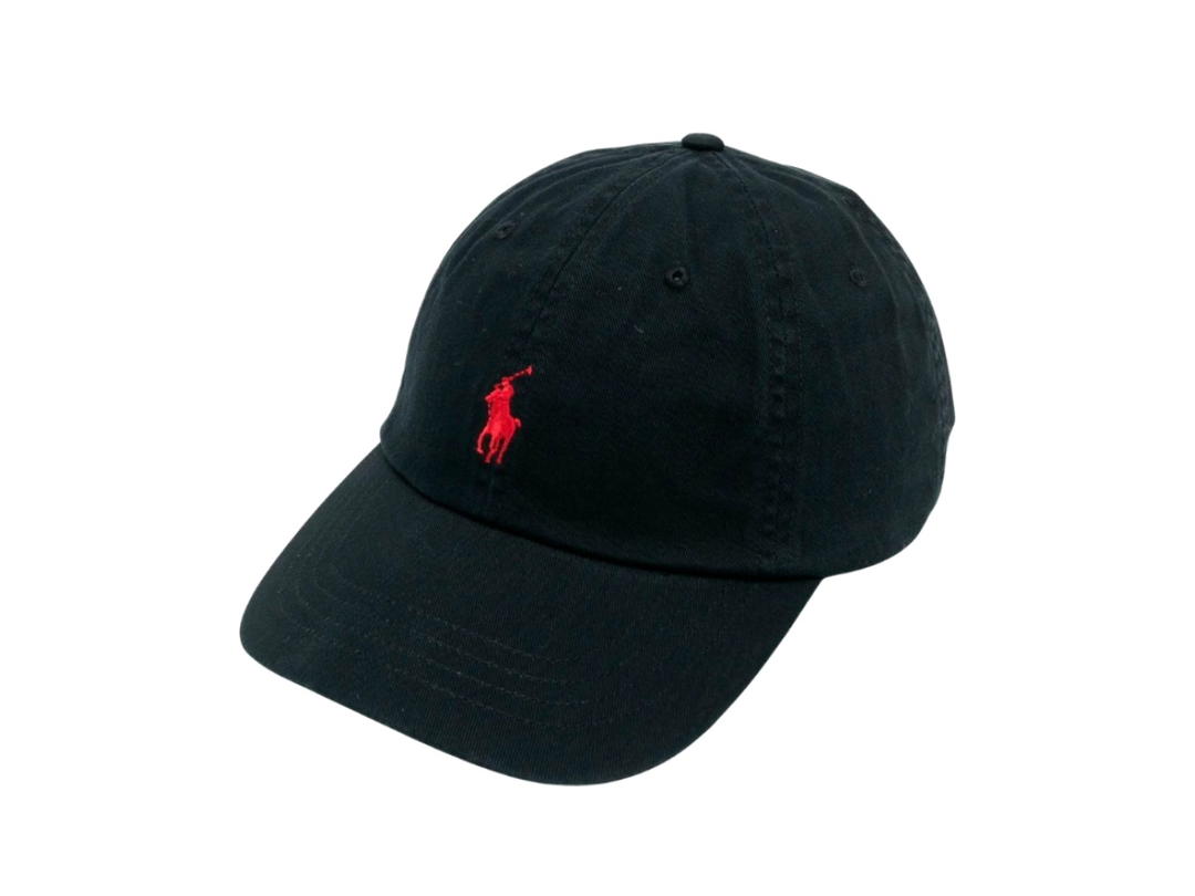 Polo Ralph Lauren Polo Ralph Lauren Cotton Chino Baseball Cap Black