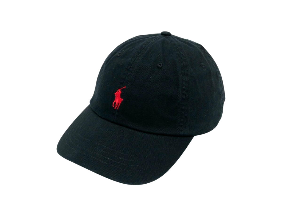 Polo Ralph Lauren Polo Ralph Lauren Cotton Chino Baseball Cap Black