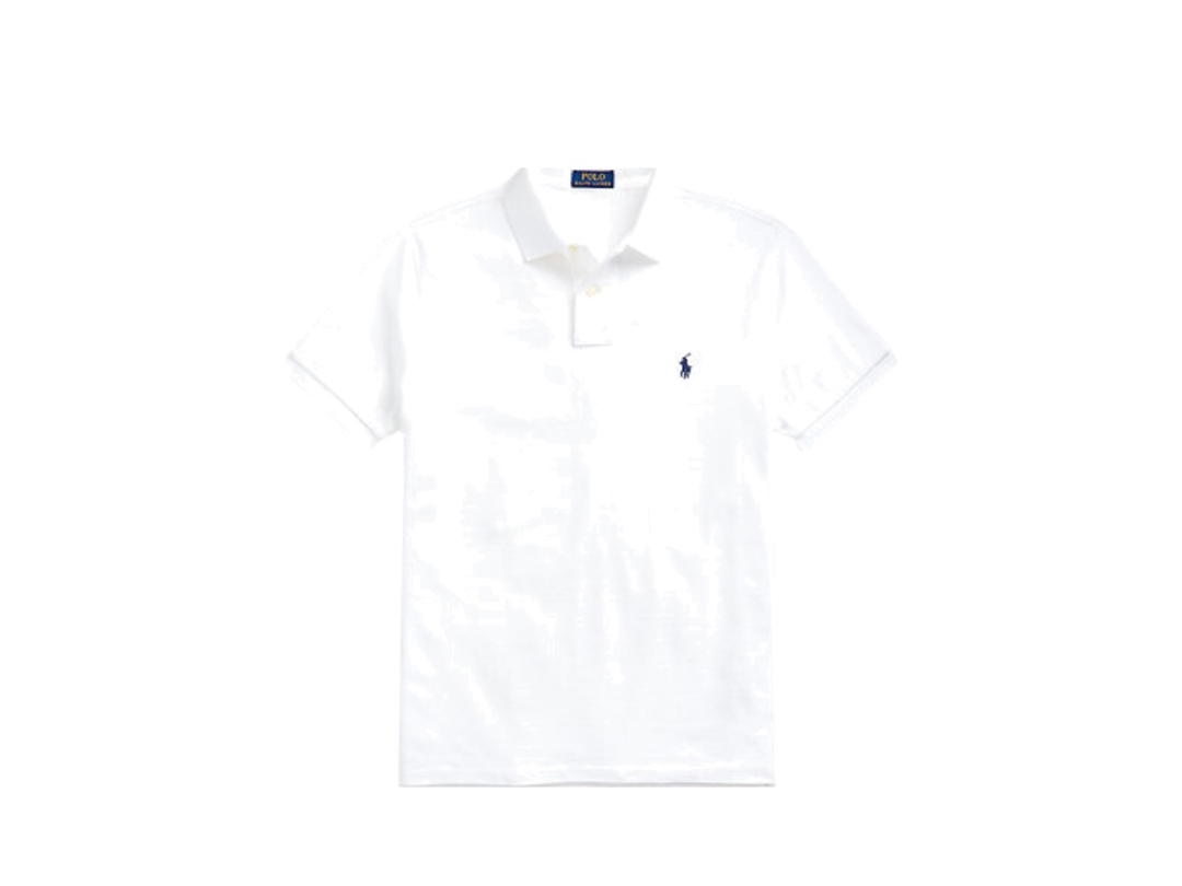 Polo Ralph Lauren Polo Ralph Lauren Iconic Mesh Polo Shirt White