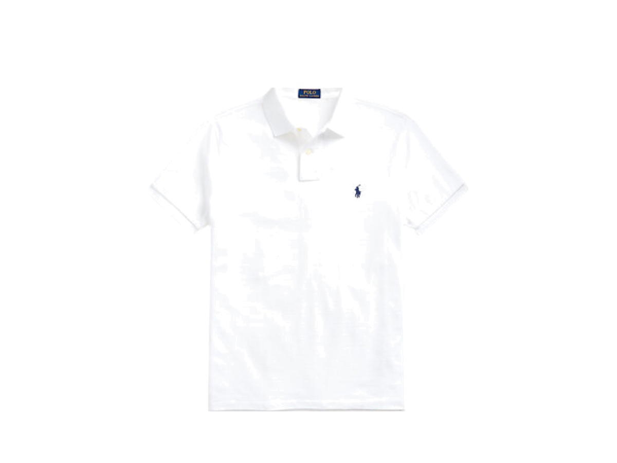 Polo Ralph Lauren Polo Ralph Lauren Iconic Mesh Polo Shirt White
