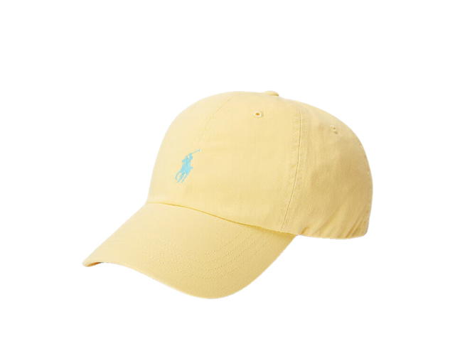 Polo Ralph Lauren Polo Ralph Lauren The Iconic Cotton Chino Ball Cap Yellow - view 1