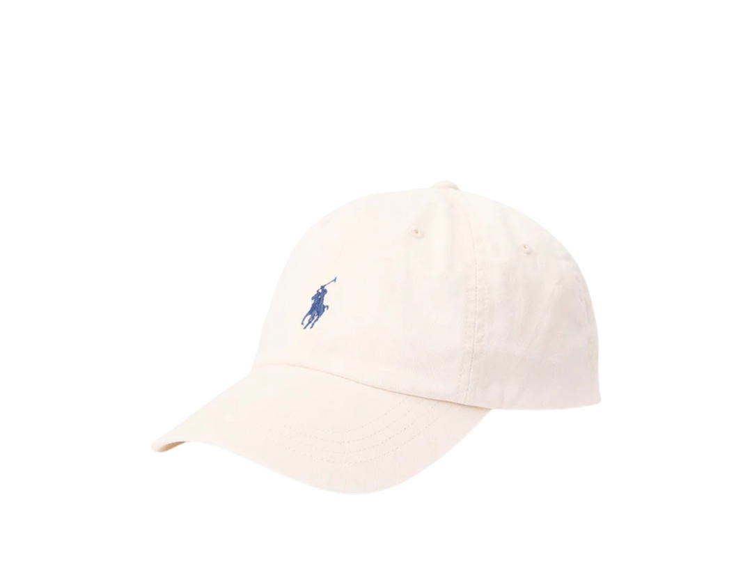 Polo Ralph Lauren Polo Ralph Lauren The Iconic Cotton Chino Ball Cap Herbal Milk