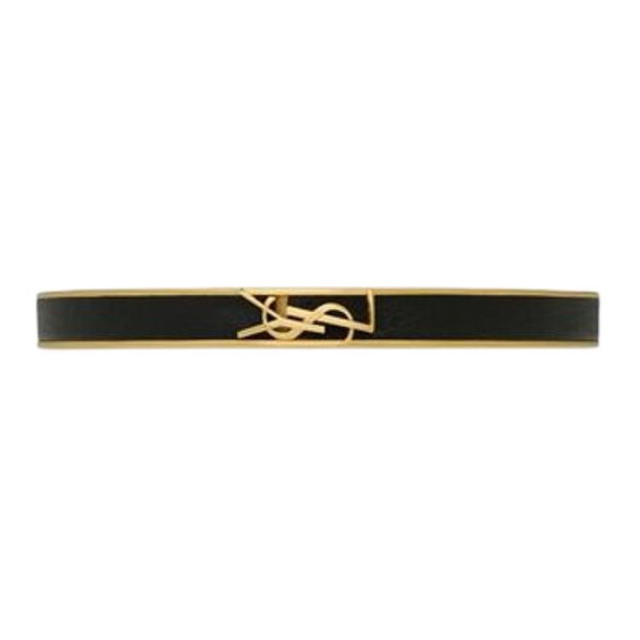 Saint Laurent Saint Laurent Logo Plaque - view 4