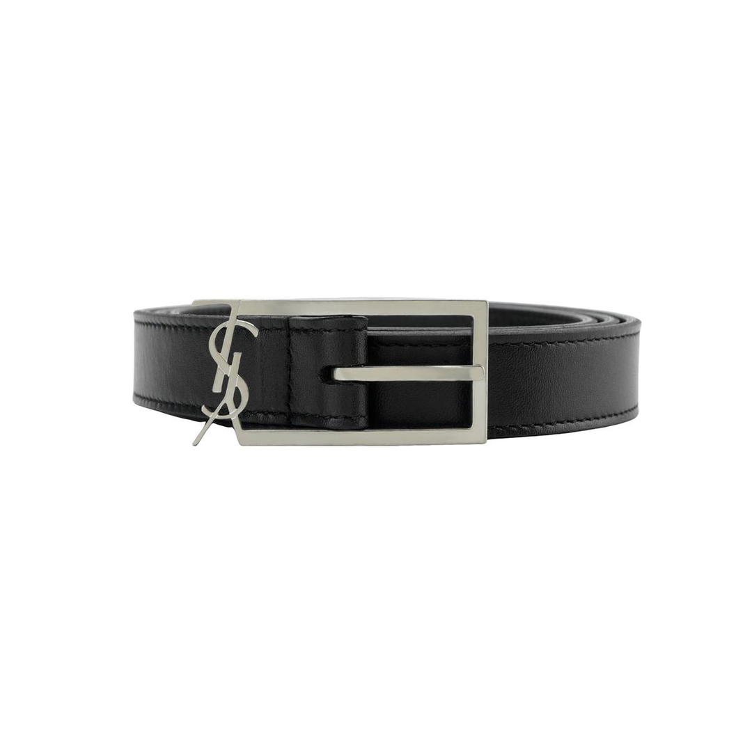 Saint Laurent SAINT LAURENT New Cassandre Buckle Belt