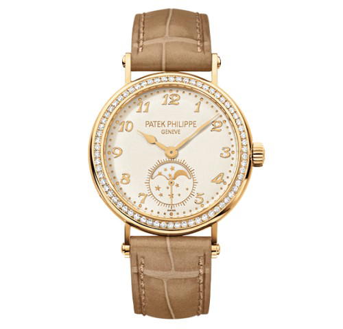 Patek Philippe Patek Philippe Moonphase 7121 Yellow Gold / Cream