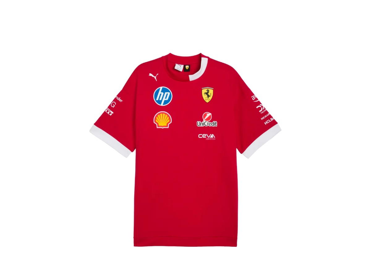 Puma Puma Scuderia Ferrari 2025 Drivers Tee Red