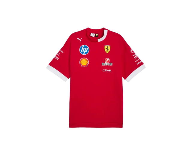 Puma Puma Scuderia Ferrari 2025 Drivers Tee Red - view 1