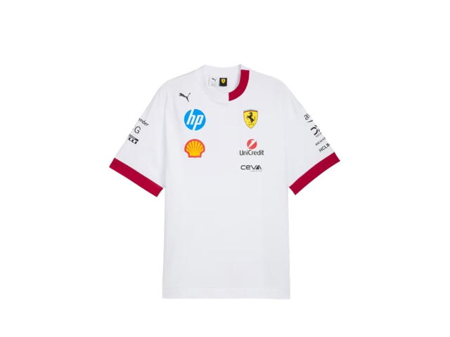 Puma Puma Scuderia Ferrari 2025 Drivers Tee White - view 1