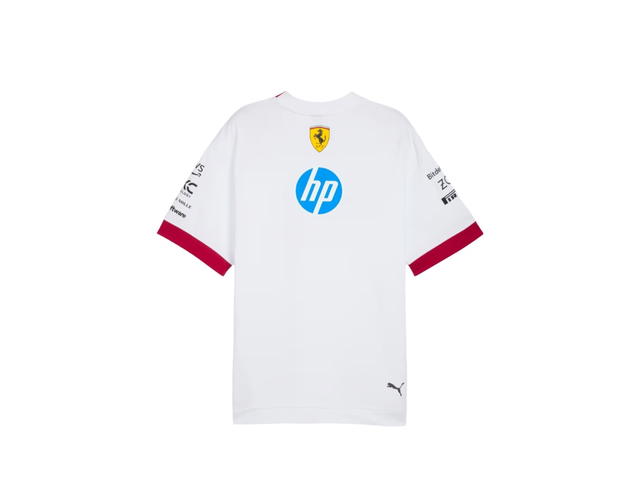 Puma Puma Scuderia Ferrari 2025 Drivers Tee White - view 2