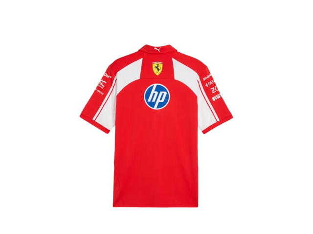 Puma Puma Scuderia Ferrari HP Replica Authentic Polo Unisex Red - view 2
