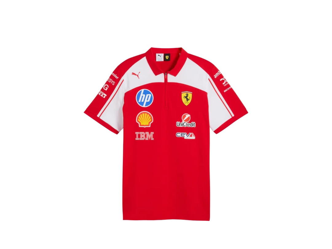 Puma Puma Scuderia Ferrari F1 Team Polo Red (2026)